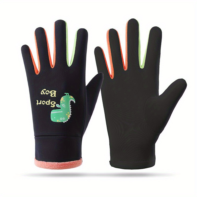 3 paires de gants de jardinage pour enfants, gants de travail de jardin  enduits de caoutchouc pour enfants, rose, bleu et jaune - Snngv