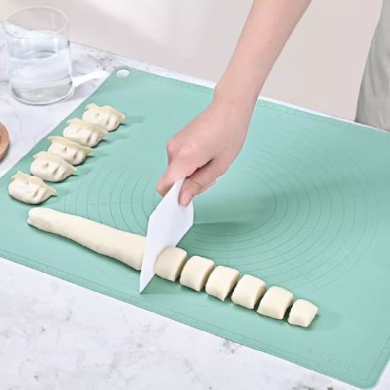 Silicone Pastry Mat, Non-stick Baking Mat, Counter Mat, Pastry Board  Rolling Dough Mats, For Bread, Candy, Cookie Making, Baking Tools, Kitchen  Gadgets, Kitchen Accessories - Temu