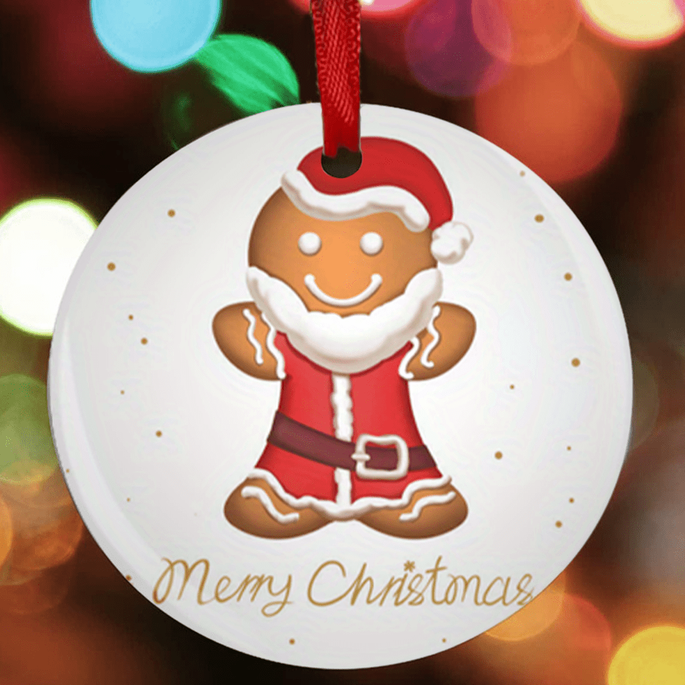 New Diy Name Blessing Words Resin Santa Claus Family - Temu