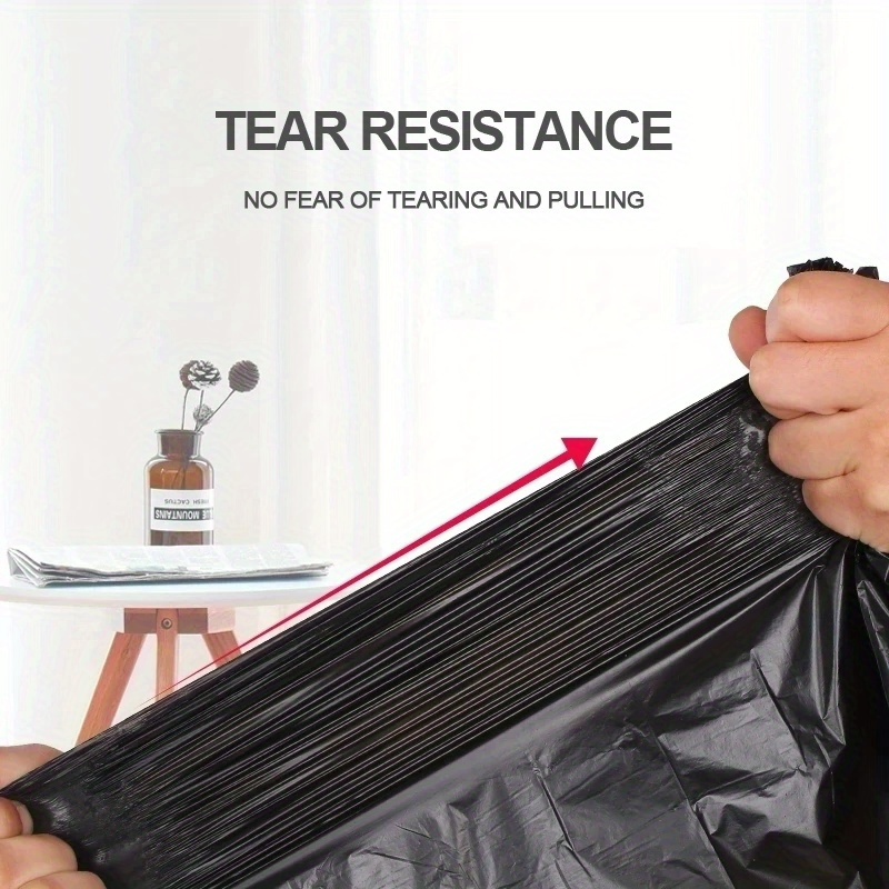 100pcs Thicken Disposable Garbage Bags Kitchen Trash Can Liner Bags