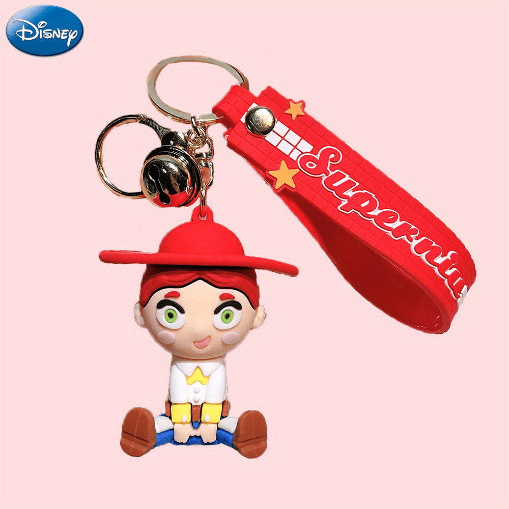 Porte-clés Disney Anime Cartoon Stitch, porte-clés Minnie mignon, sac  étudiant, clé de voiture assortie