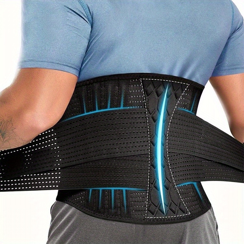 Light Breathable Lower Back Brace Waist Trainer Belt Lumbar - Temu