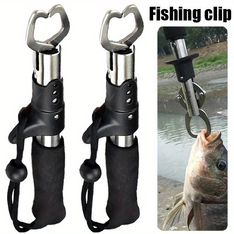 Stainless Steel Fishing Gripper Fish Lip Clamp Fishing - Temu Philippines