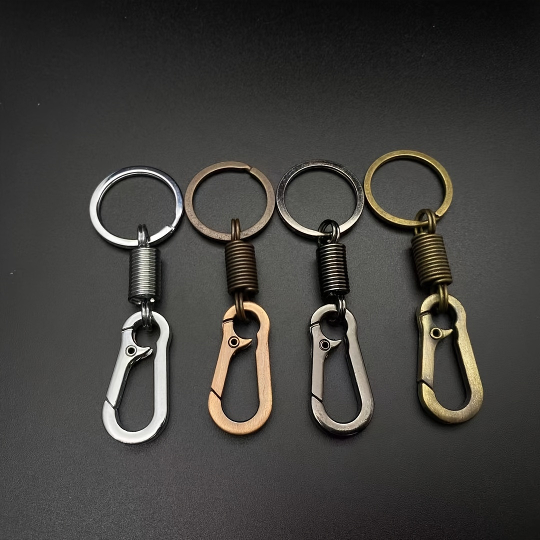 1pc Stylish Minimalist Keychain Strong Carabiner Shape Perfect