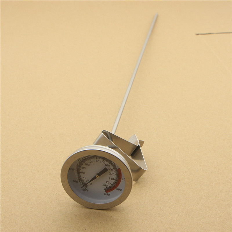  Oil Thermometer Deep Fry with Clip Candy Thermometer