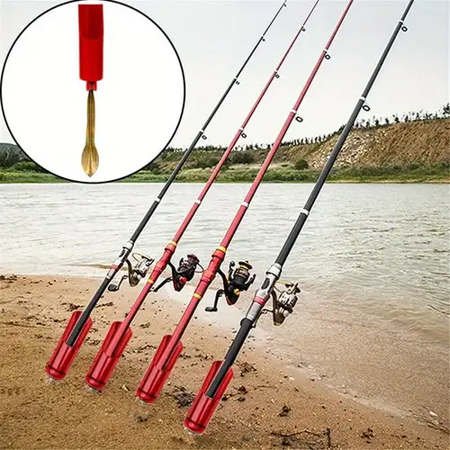 Fishing Rod Stand Pole Holder Plug Into The Ground For A - Temu Luxembourg