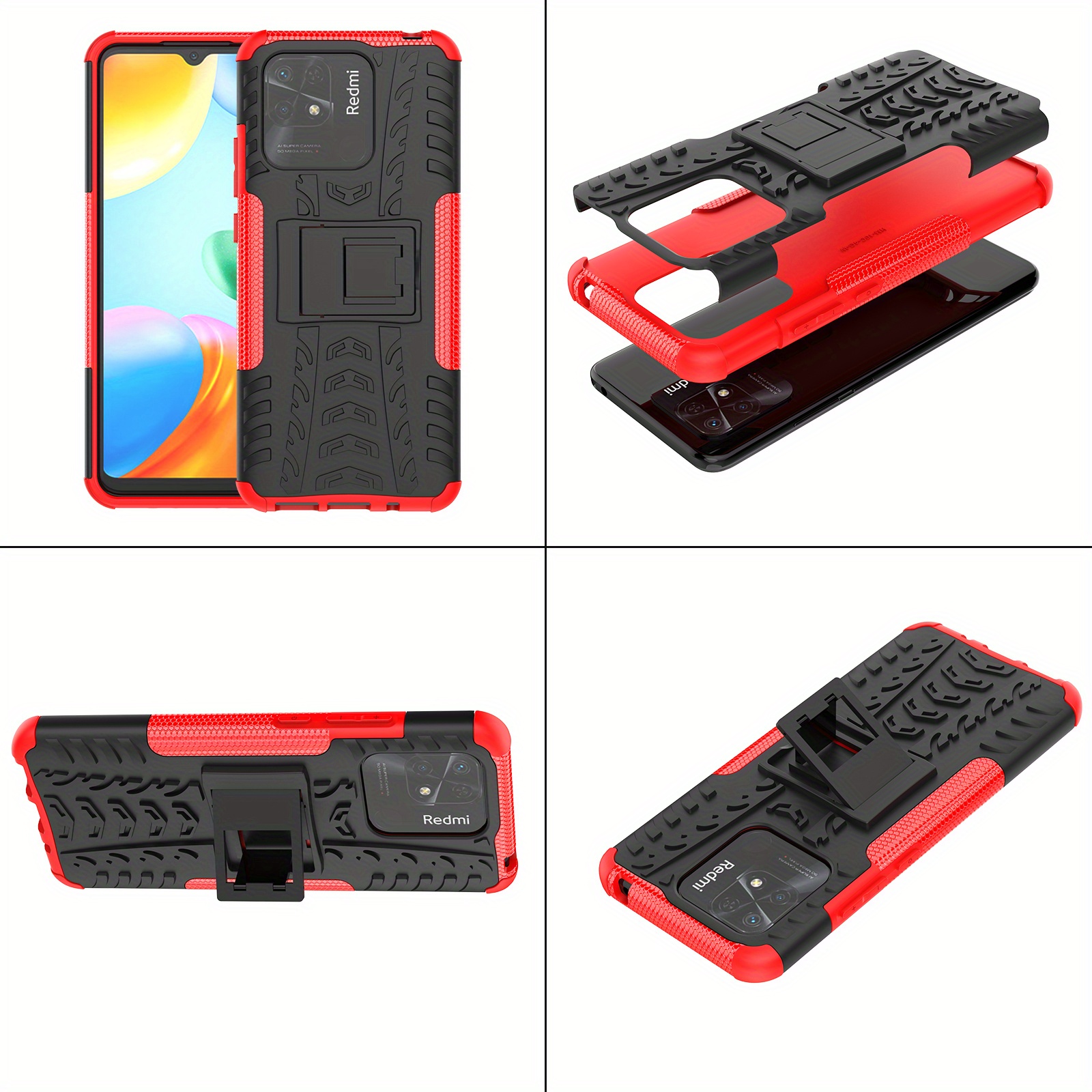 Funda For Xiaomi Redmi 12 Case Xiaomi Redmi 12 4G 5G Cover Cases Armor PC  TPU
