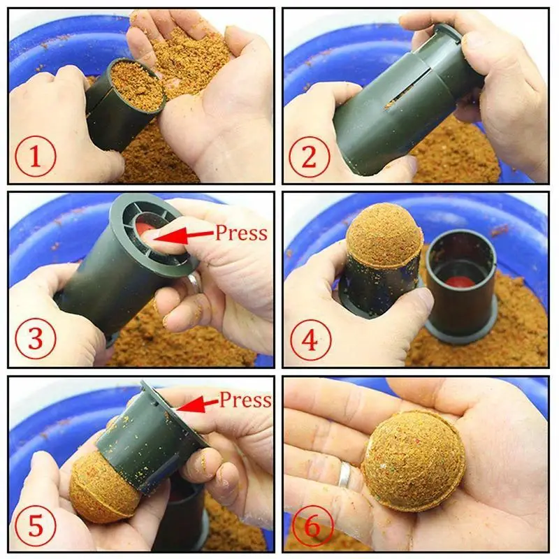Portable Carp Fishing Boilies Roller Bait Rubbing Device - Temu
