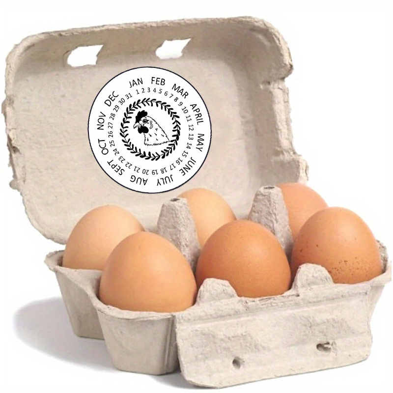Farm Fresh Eggs Sign Round Farm Eggs Carton Labels - Temu