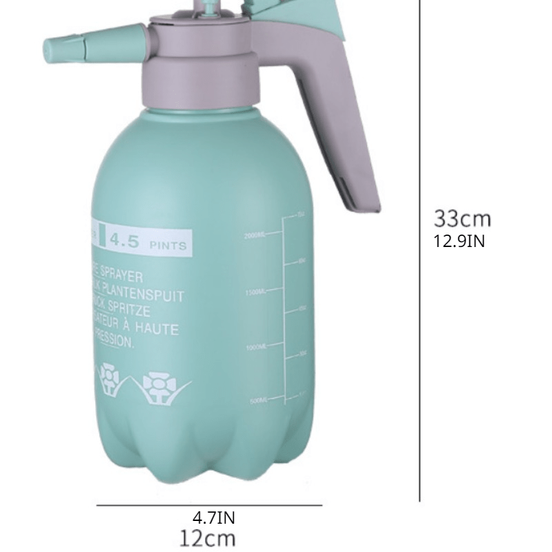 Spray Bottles Pressure Watering Can, Adjustable Nozzle Watering
