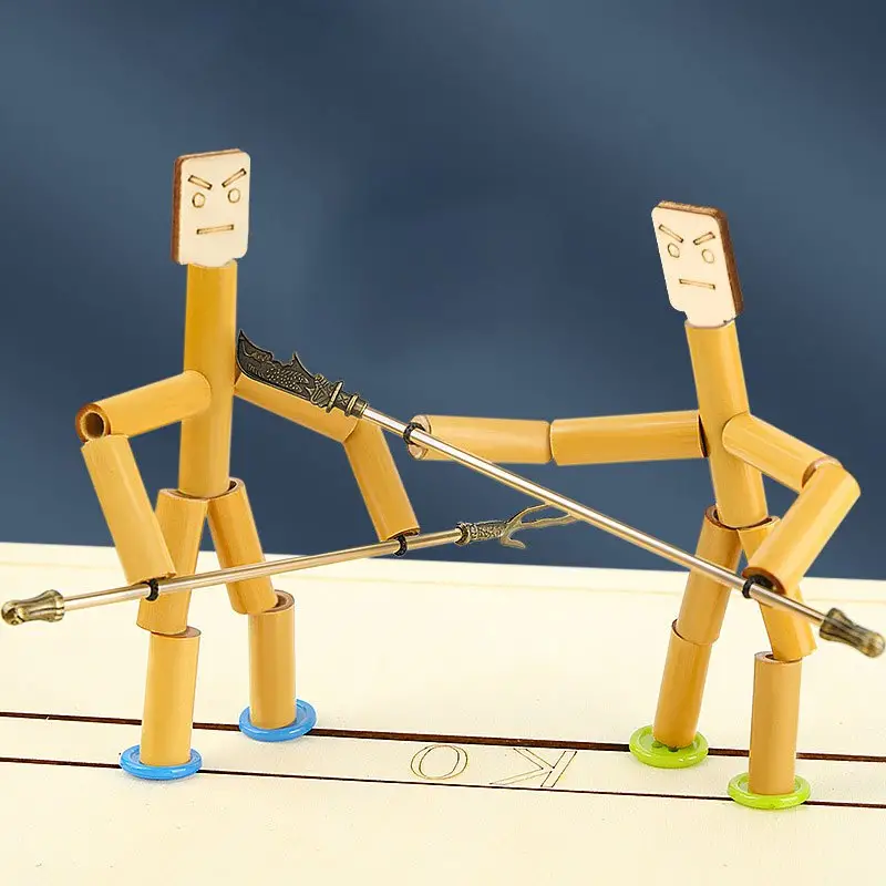 Marionnettes De Combat En Bambou DIY Marionnettes De Combat - Temu Belgium