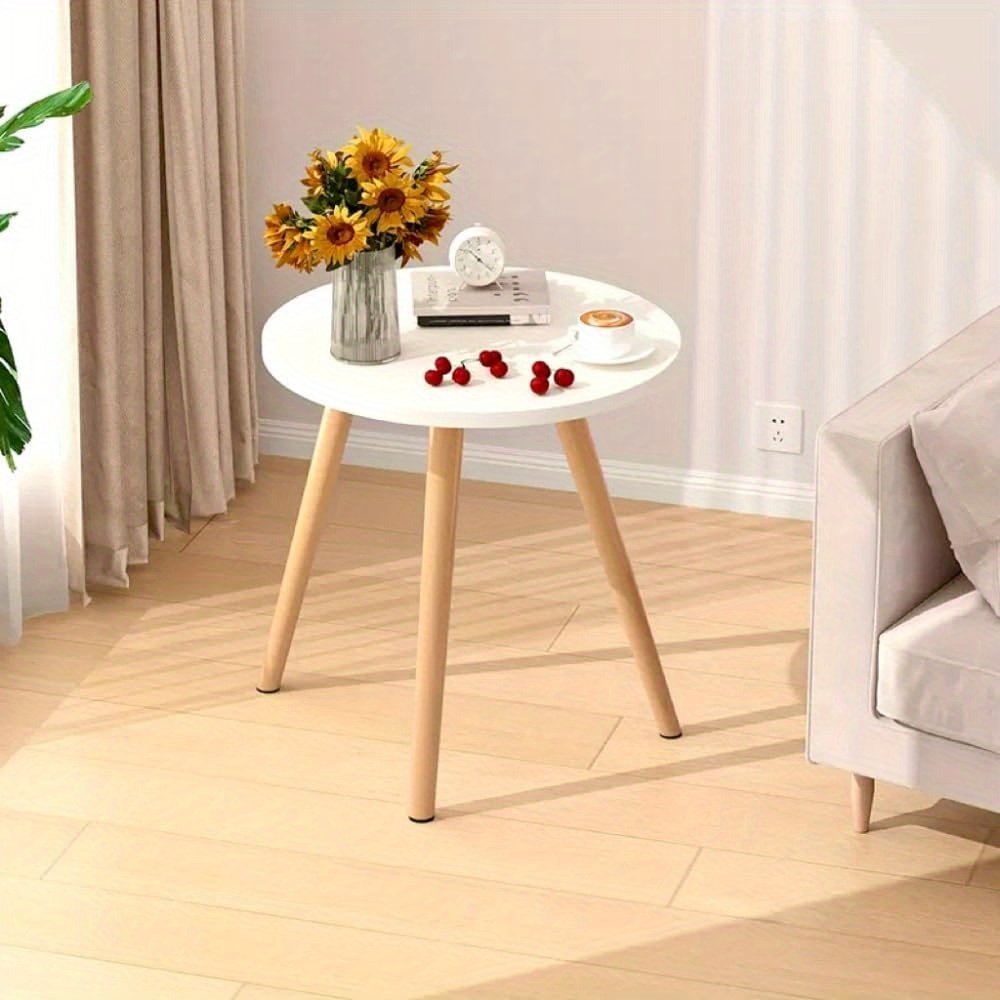 Mesa auxiliar para sala de estar, sofá, mesa auxiliar simple y moderna para  apartamento pequeño, sala de estar, hogar, mesa auxiliar ovalada creativa