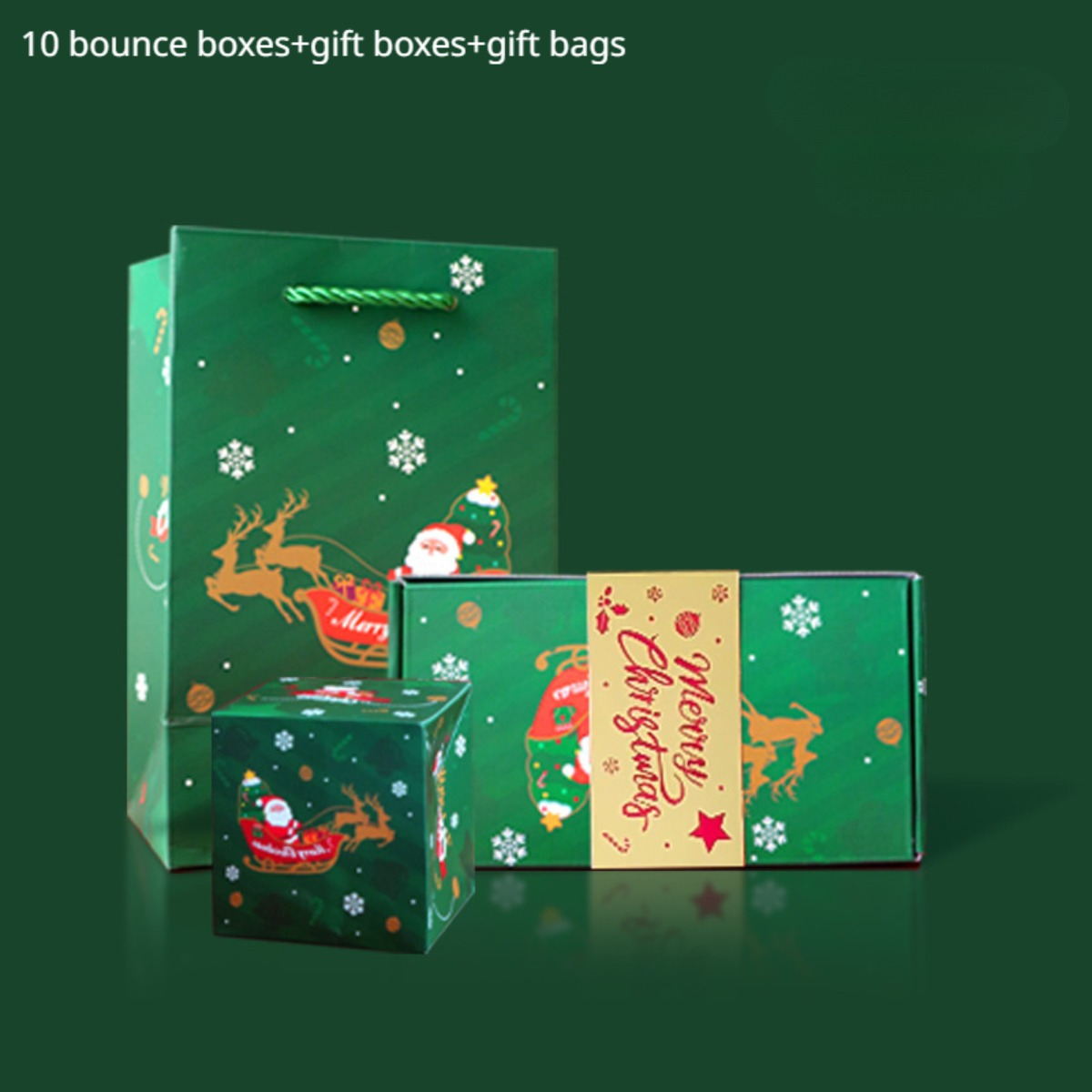 Surprise Bounce Boxes Christmas Gifts Party Supplies Gift - Temu