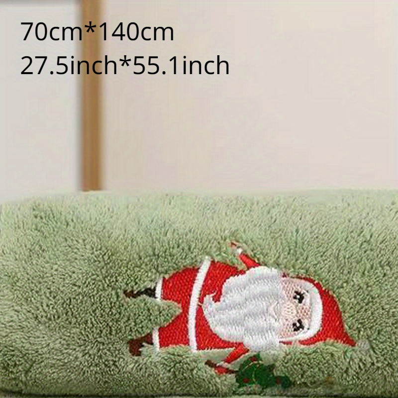 Santa Claus Laugh For Christmas Design Microfiber Bath Towels Bathroom Body  Shower Towel 40x70 Cm