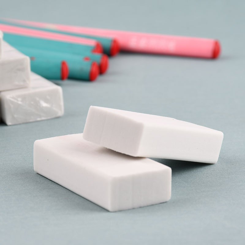 Eco friendly White Eraser pencil Erasers White Erasers For - Temu