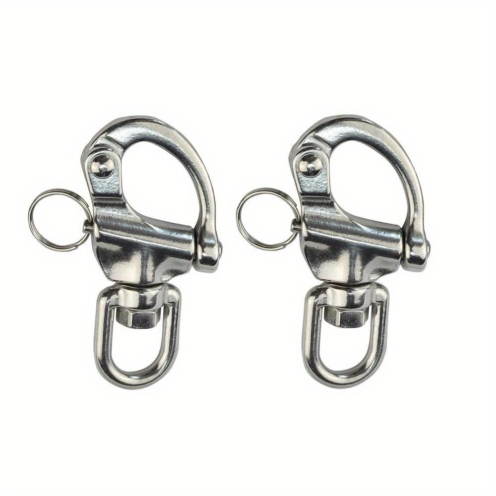 Quality Stainless Swivel Snap Hook with shackle - 70mm with on