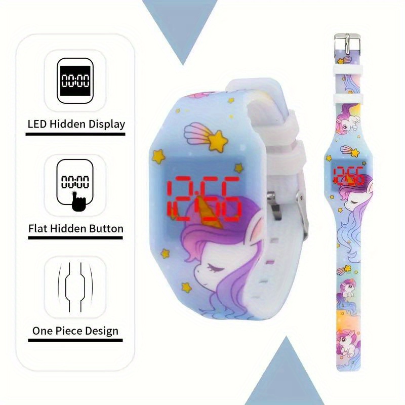 Orologio per bambini unicorno impermeabile digitale Italy