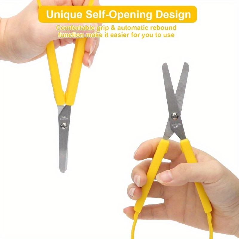 Loop Scissors Safety U shaped Self retracting - Temu