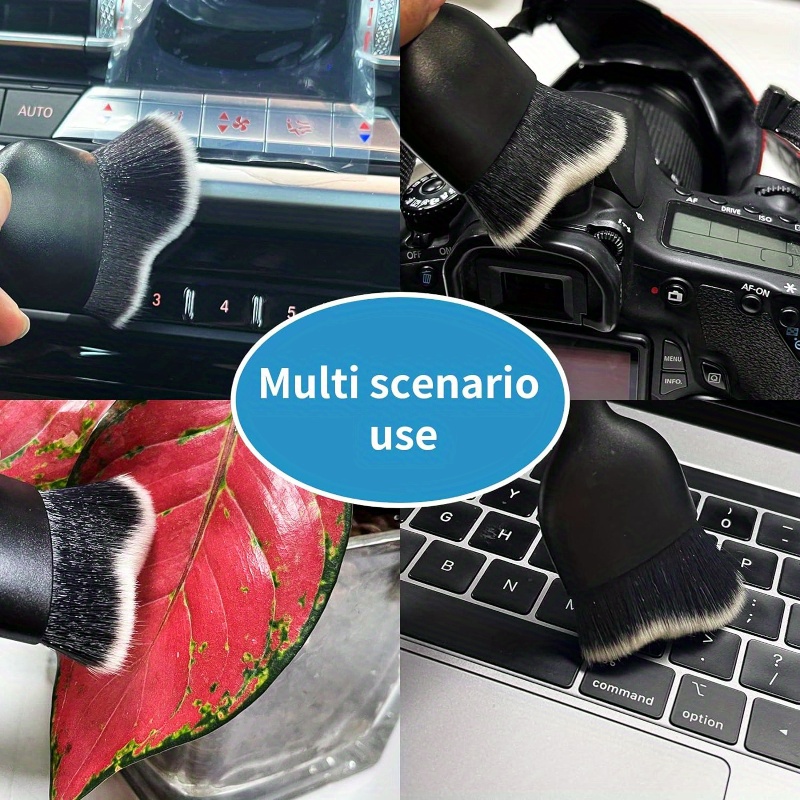 Teuopioe Auto Interior Dust Brush Car Detailing Brush Soft - Temu