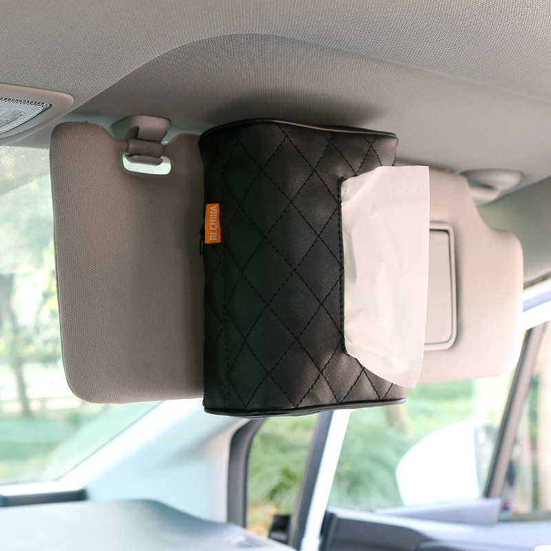 Auto Tissue Box Multifunktionale Serviette Halter Kreative Auto Teile Feste  Lagerung Nicht Slip Innen Zubehör T221219 Von 5,14 €