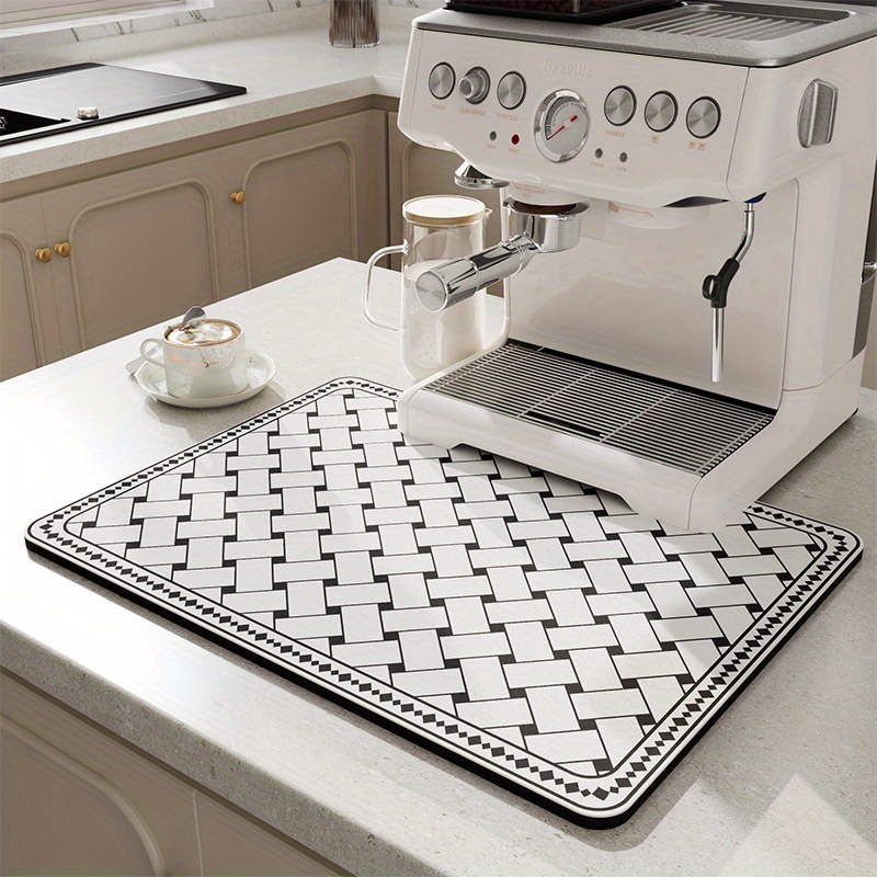 Dish Drying Mat For Kitchen Counter Heat Resistant Drainer - Temu