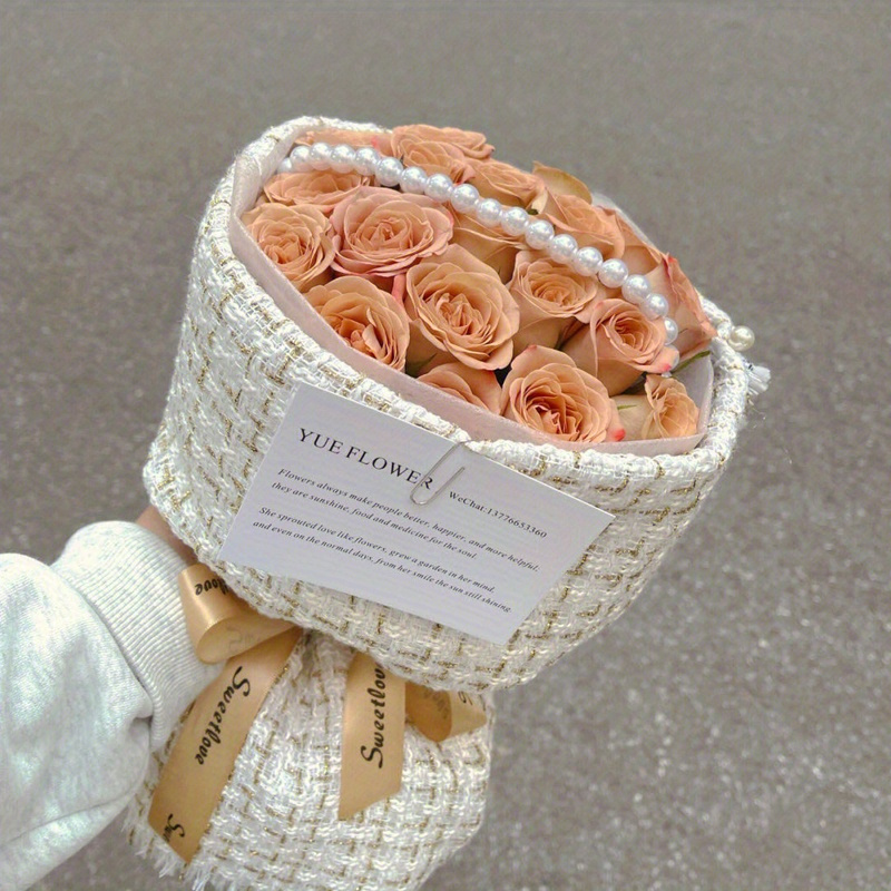 Small Fragrance Style Setting Sheet Bag Flower Artifact - Temu Austria