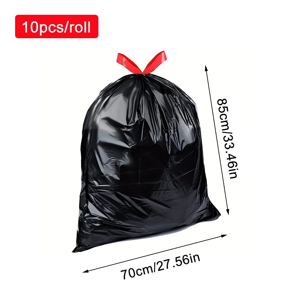 Large Drawstring Garbage Bag Disposable Garbage Bag - Temu