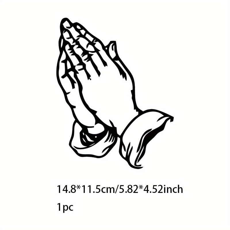Motorcycle Prayer Decal / Sticker 01
