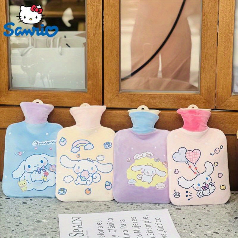 Miniso Stitch Hot Water Bottle Soft Kawaii Winter Plush Warm Hand Bag Anime  Cartoon Water Girl Student Portable Dormitory Gift