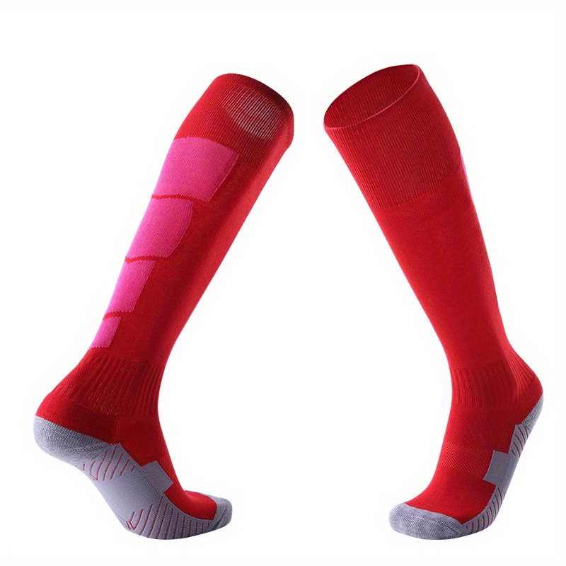 Calcetines de fútbol antideslizantes para hombre Calcetines