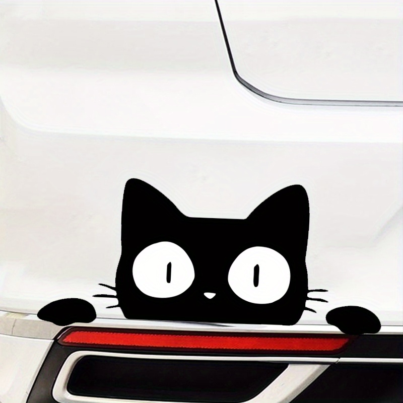 Cat Decal, Peeking Black Cat, Vinyl, Cat Window Sticker, Car, Truck,  Stowaway Pet, Pet Lover Car Decal, Cat Mom, Laptop, Bumper, Wall -   Canada
