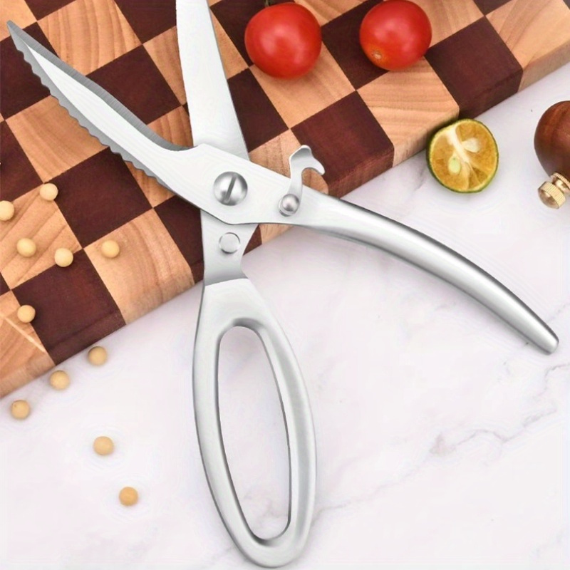 Stainless Steel Kitchen Chicken Bone Scissors Labor saving - Temu