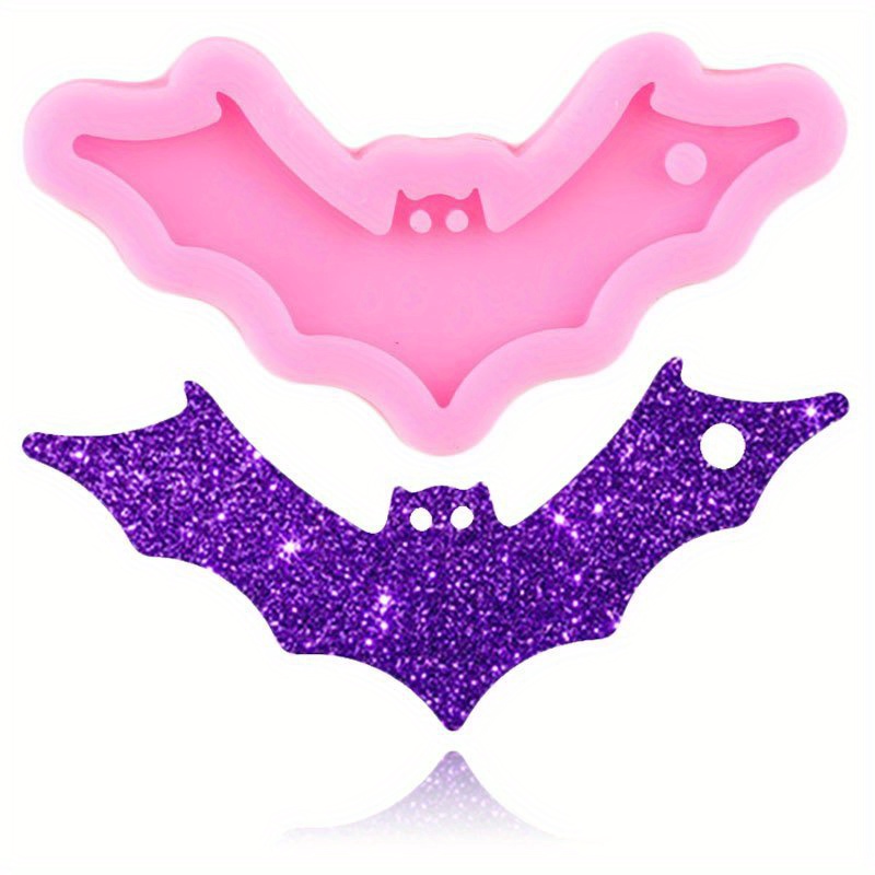 1pc Bat Shaped Silicone Mold For Fondant, Chocolate, Candy Making