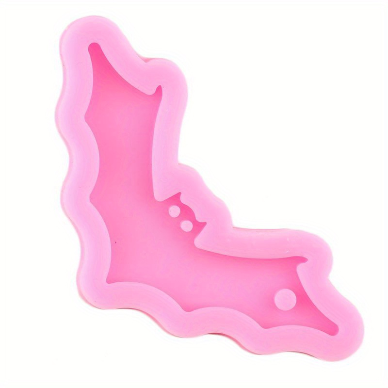 1pc Bat Shaped Silicone Mold For Fondant, Chocolate, Candy Making