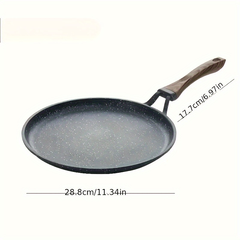 Skillet, Non-stick Pan, Household Smokeless Frying Pan, Omelet Steak Frying  Pan, With Maifan Stone Coated Surface, Induction Cooker Gas Stove  Universal, For Home Kitchen Restaurant, Cookware Items, Kitchen Supplies -  Temu