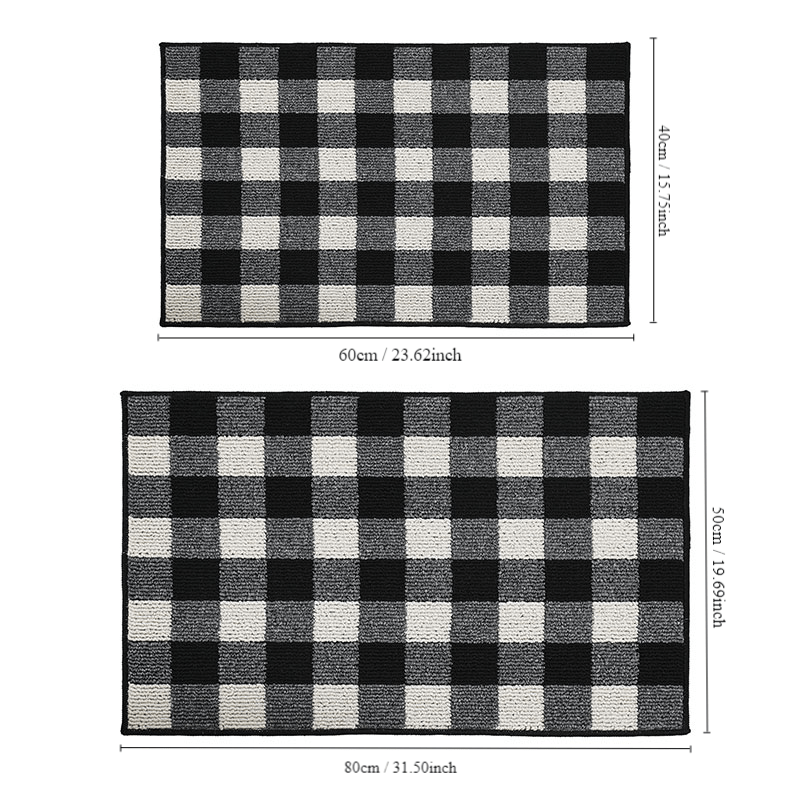 Buffalo Plaid Outdoor Rug Hand woven Cotton Checkered Mat - Temu