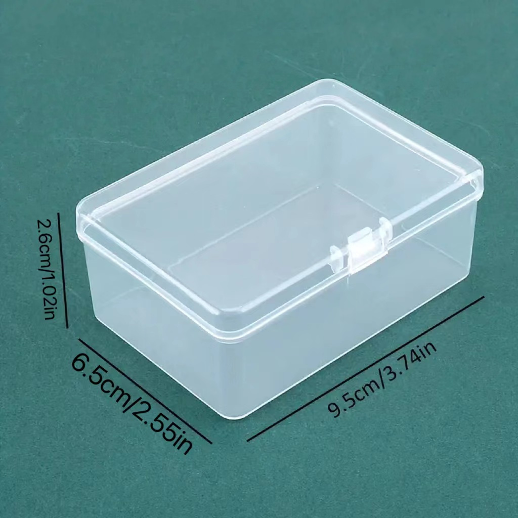Small Rectangular And Square Storage Boxes Food Grade Polypropylene Pp Mini  Parts Transparent Plastic Box Sample Packaging Box - Storage Boxes & Bins -  AliExpress