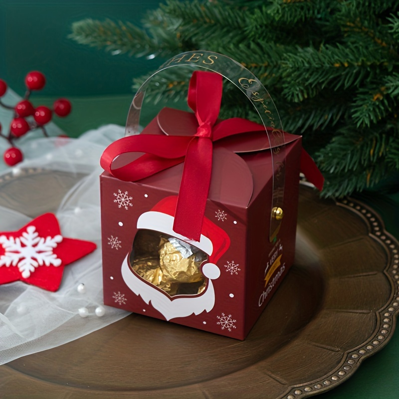 Christmas Gift Box Hollow Creative Gift Box Christmas - Temu