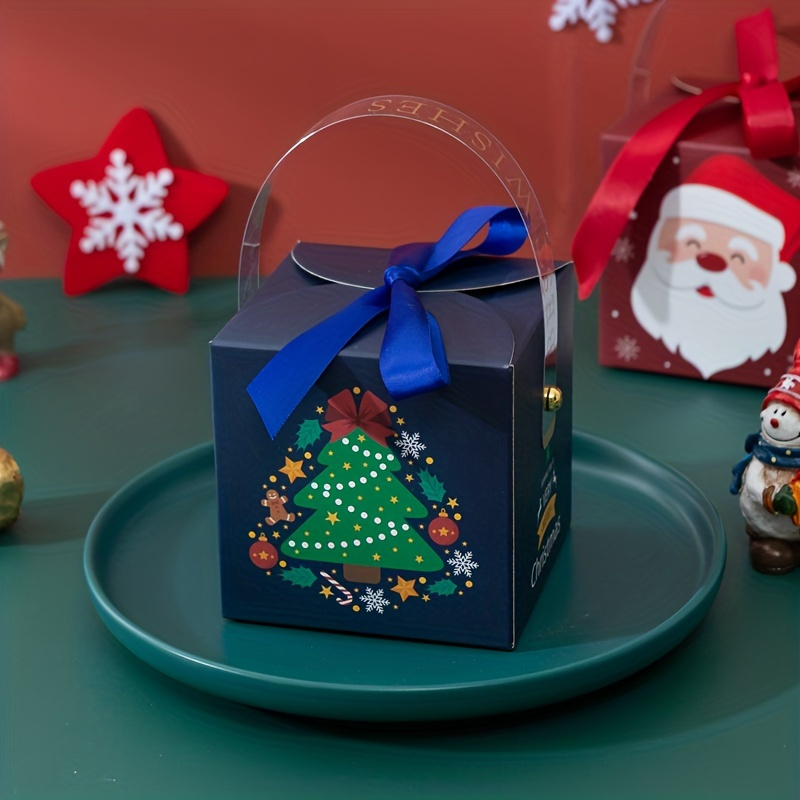 Christmas Gift Box Hollow Creative Gift Box Christmas - Temu