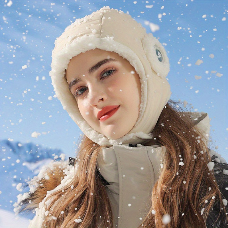 Bonnet De Ski Coupe-Vent D'hiver Pour Hommes Et Femmes Doublure De Casque 》