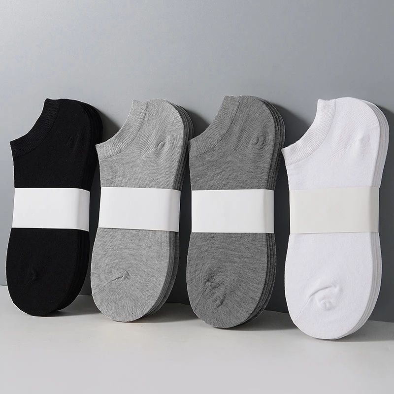 10 12 Pairs Comfy Ankle Socks Solid Socks