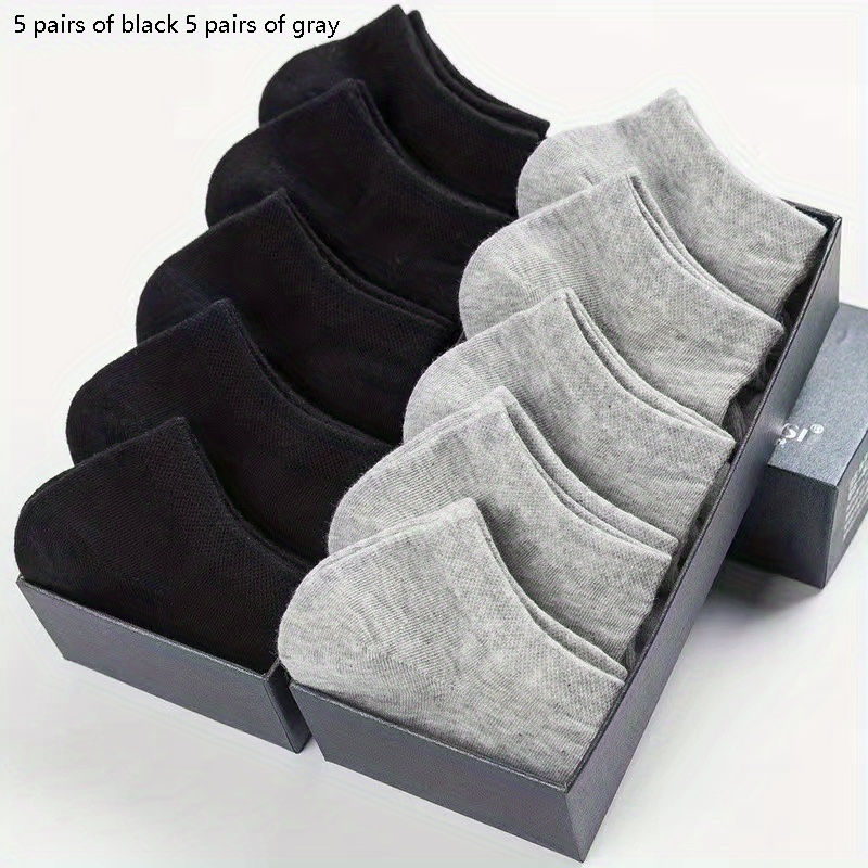 10 12 Pairs Comfy Ankle Socks Solid Socks