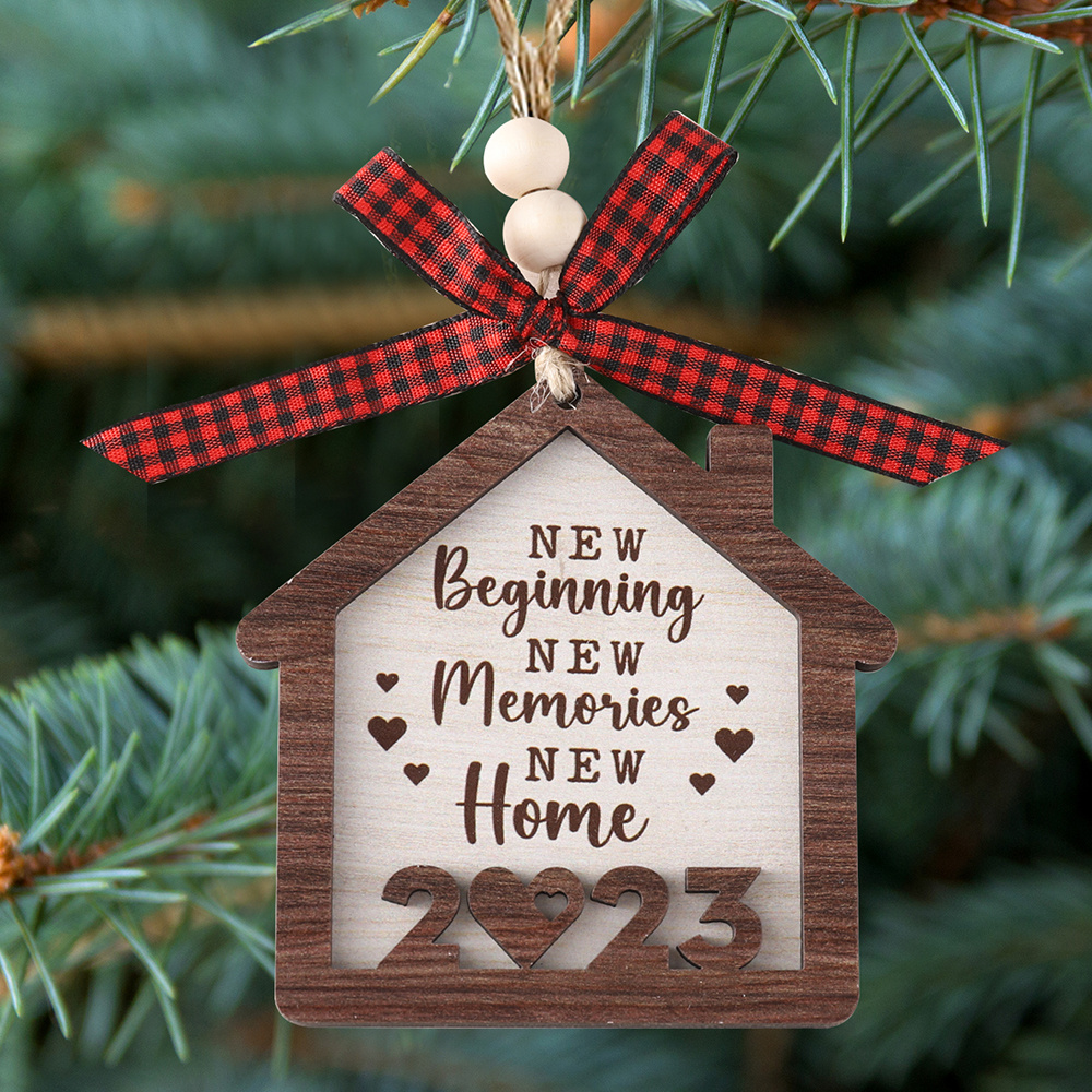 1pc,New Beginnings New memories,New Home 2023,House Warming Gifts