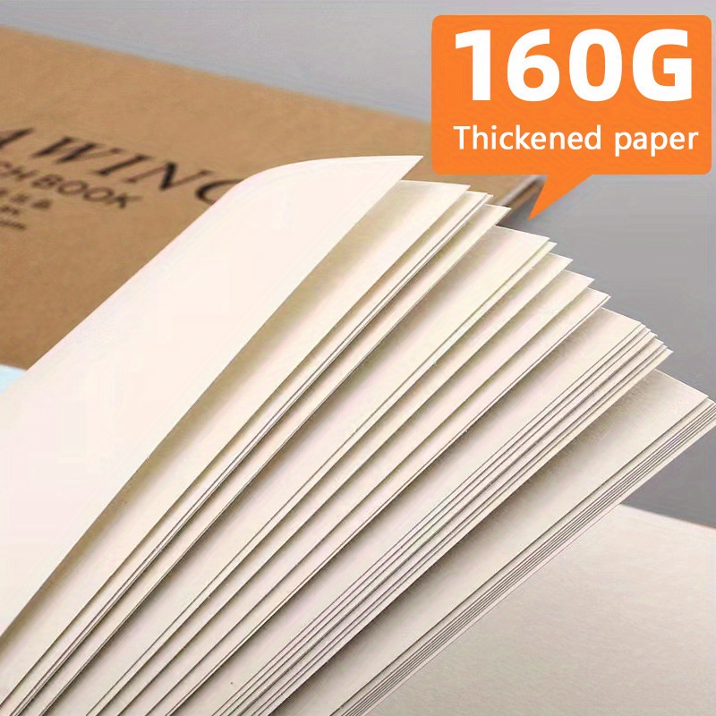 16K A4 8K Sketchbook 30 Sheets 160g Paper Loose Leaf Drawing Book