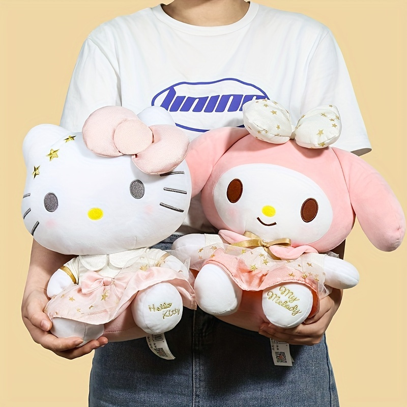 Hello Kitty Plush Toys, Cute Soft Doll Toys, Birthday Gifts for Girls  (40CM, Pink A)