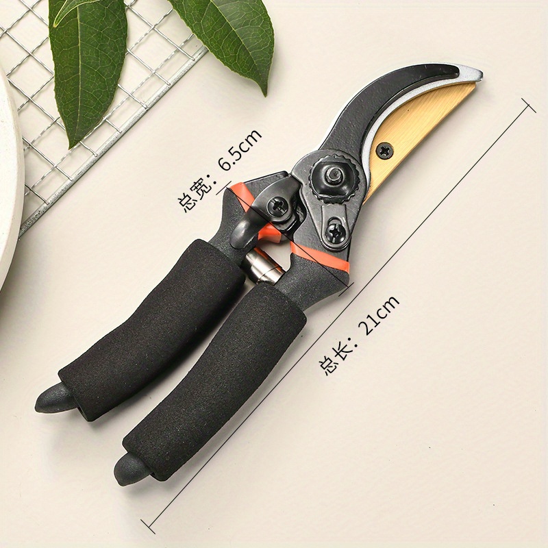 Titanium Bypass Pruning Shears - Premium Garden Shears, Heavy Duty Hand  Pruners -Ideal Plant Scissors, Tree Trimmer, Branch Cutter, Hedge Clippers,  Ergonomic Garden Tool for Effortless Cuts 