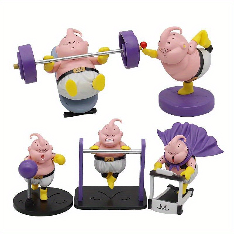 Fitness Muscle Lifting Dumbbell Cartoon Character Statue, Cartoon Model,  Handmade, Collectible, Desktop Decoration, Car Interior, Perfect Choice For  H