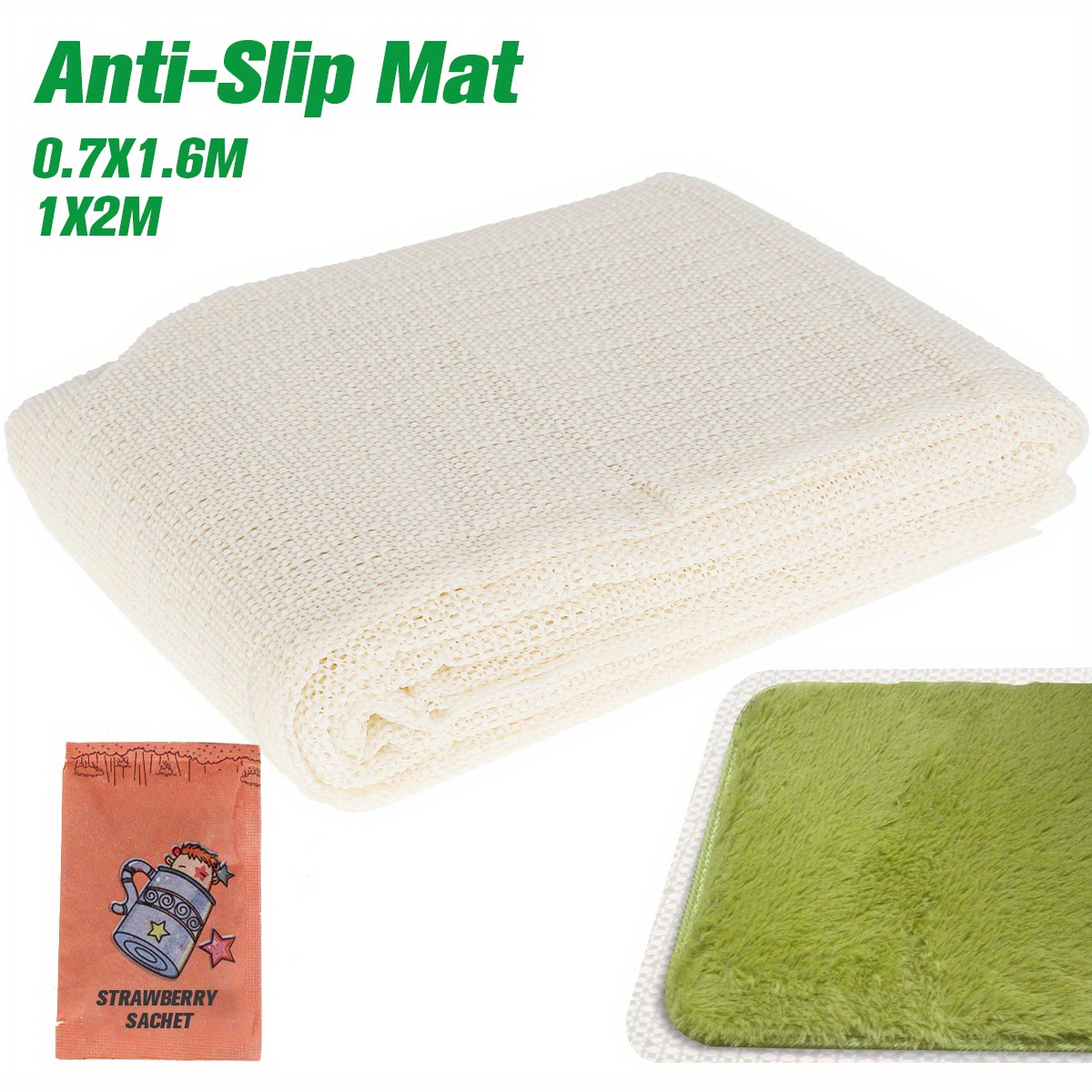 Non-slip Rug Pad For Hardwood And Carpet - Keep Your Rugs Safe And In - Anti-skid  Mat Liner - - Temu