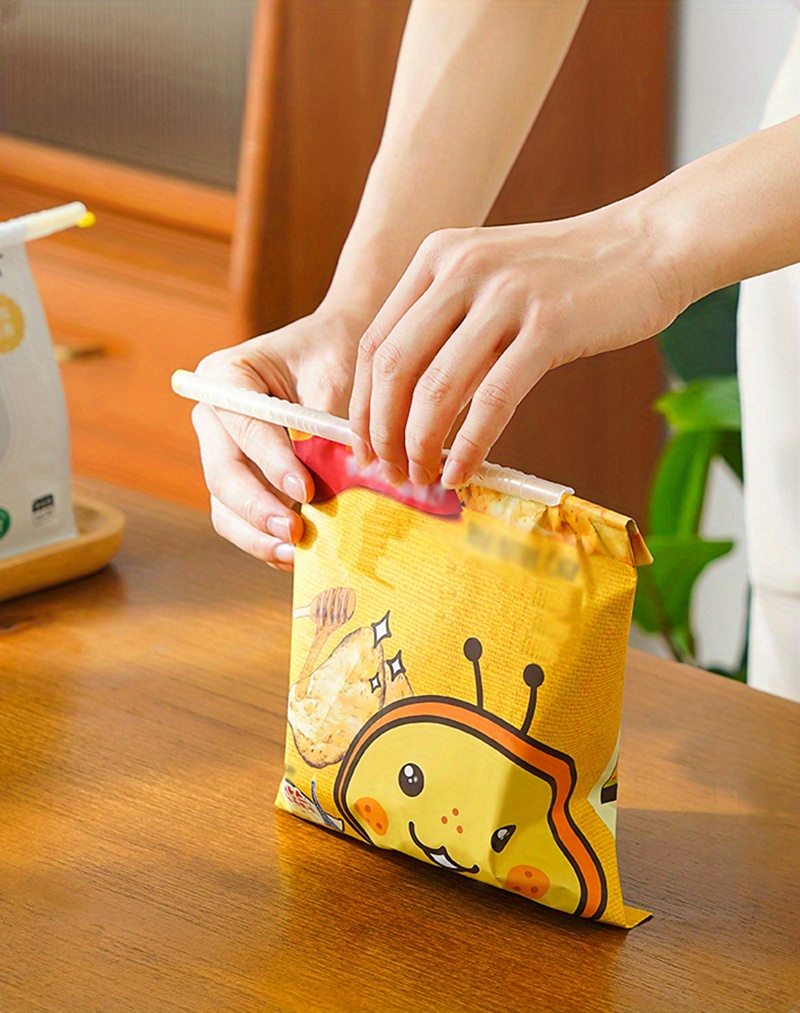 10/20 X Food Bag Clips Reusable Tie Plastic Storage Sealing Fresh Bread  Snacks