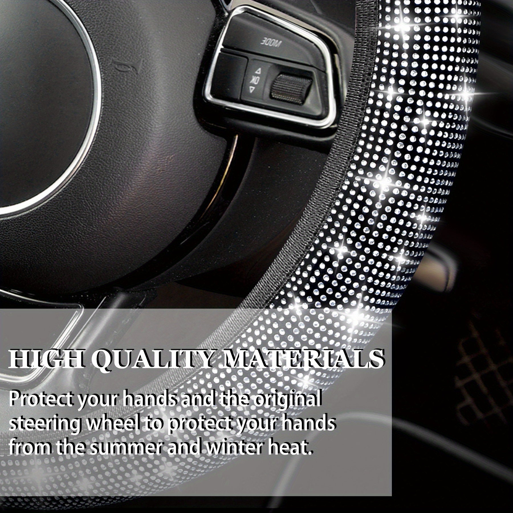 Heated Steering Wheel Cover Premium Quality Cover With Heater For